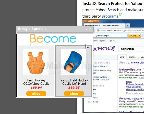 [Image: DailyOfferService pop-up ad]