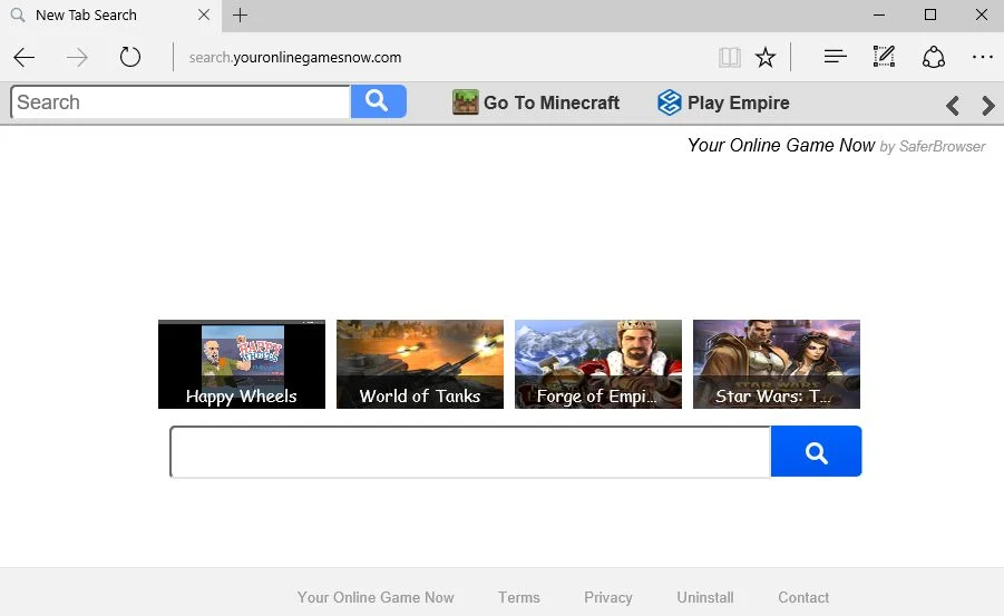 search.youronlinegamesnow.com virus