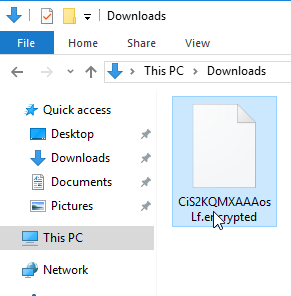 encrypted scam