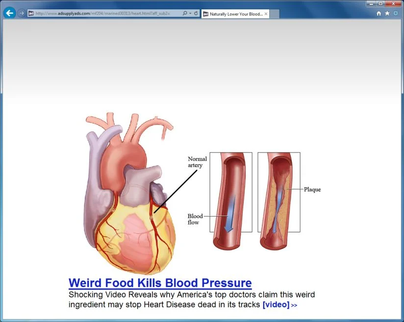 [Image: adsupplyads.com pop-up ads]