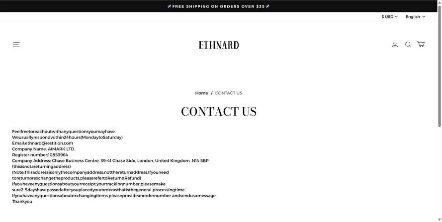 Ethnard.com scam