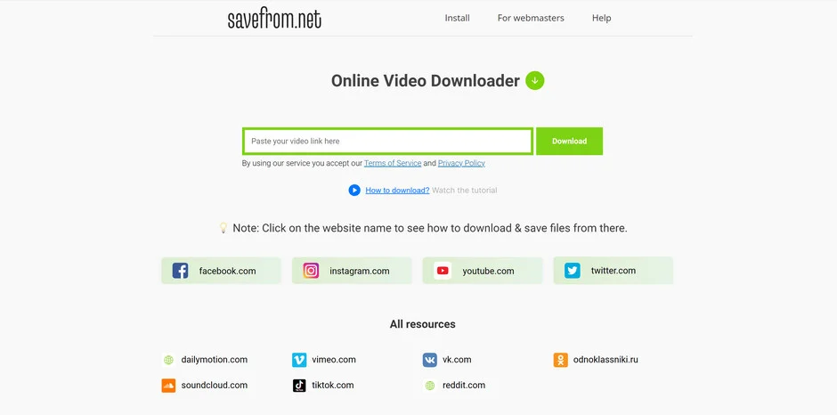 savefrom.net ads