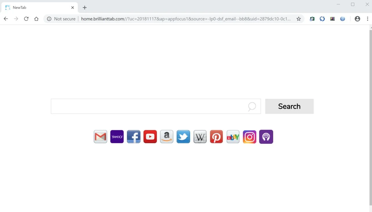 How to remove Home.brillianttab.com redirect (Virus Removal Guide) 1 home.brillianttab.com redirect virus