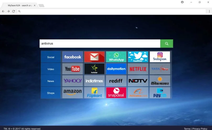 MySearch24 Virus
