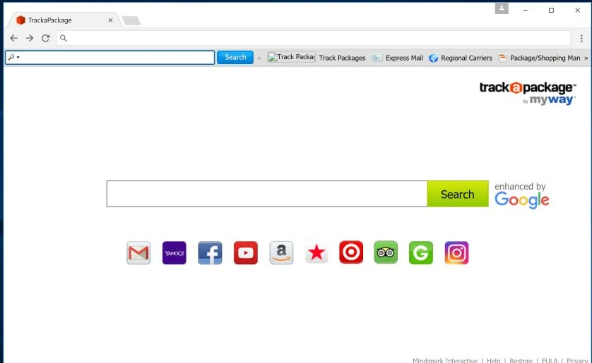 TrackAPackage Toolbar by MyWay TrackAPackage Toolbar by MyWay adware
