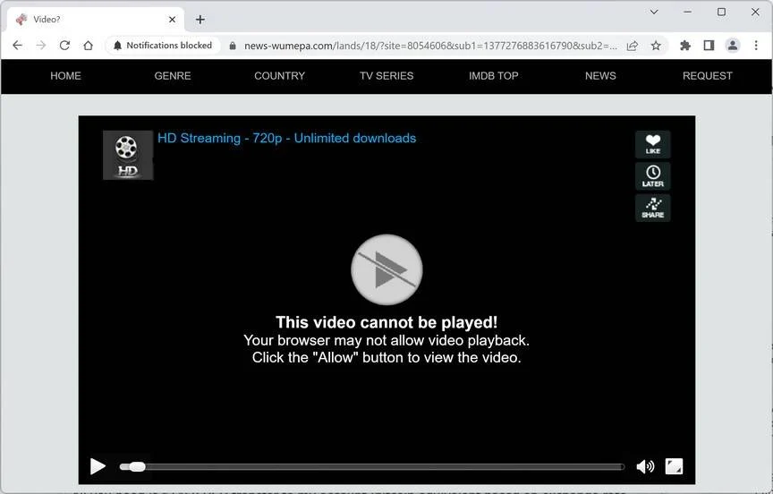 Remove News-wumepa.com Pop-up Ads (Virus Removal Guide) 1 Image: News-wumepa.com Ads