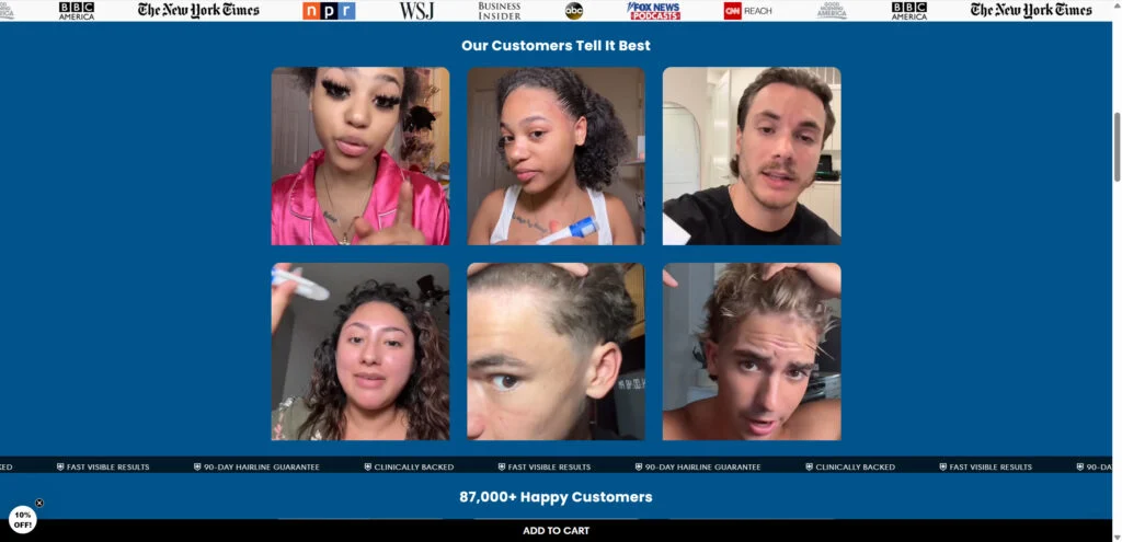 Aparthy Hair Growth Serum: Scam Exposed or Real Hair Regrowth Solution? 2 3 1