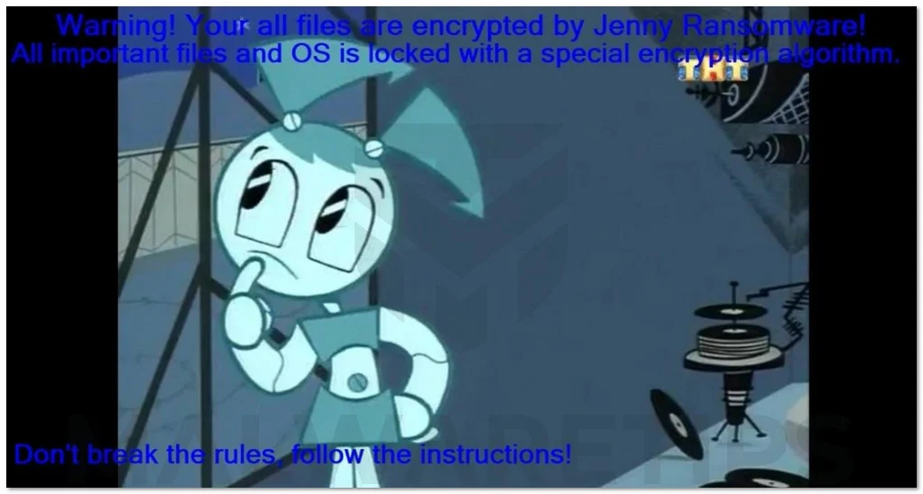 How to Remove JENNY Ransomware (Virus Removal Guide) 1 Image: Jenny ransomware