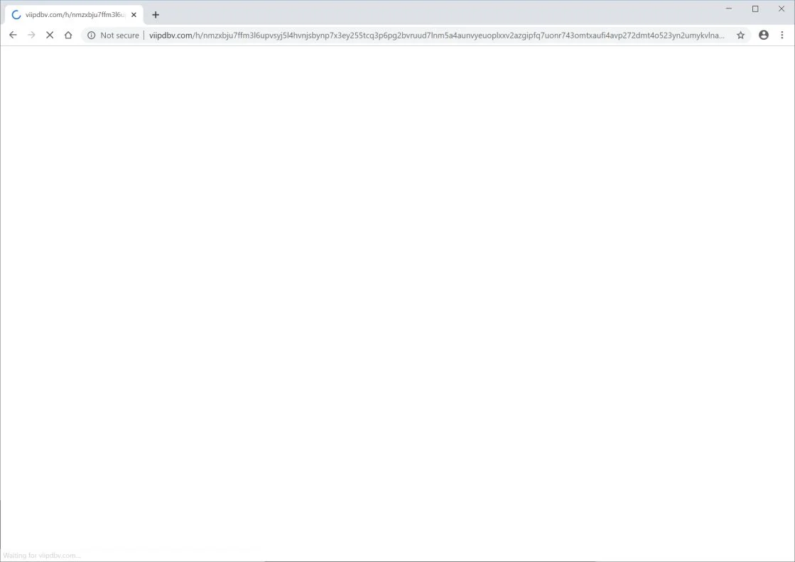 How to remove Viipdbv.com redirect (Virus Removal Guide) 1 Image: Chrome browser is redirected to Viipdbv.com