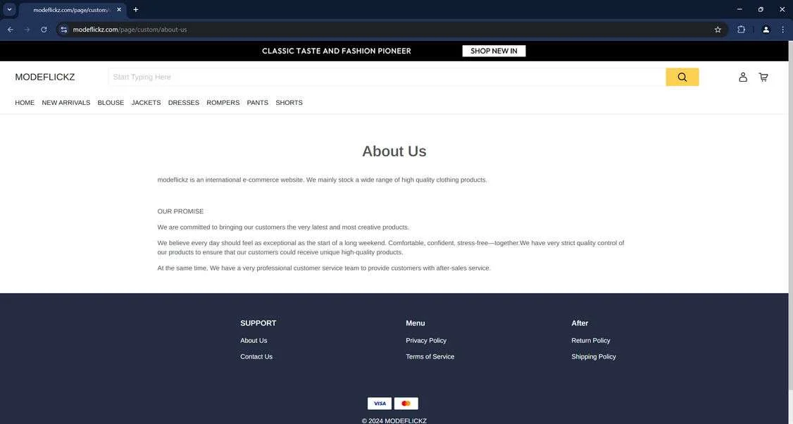 Modeflickz.com Scam Store: What You Need To Know 1 Modeflickz.com scam