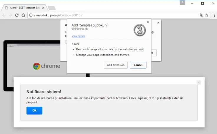Simples Sudoku by simsudoku.pro adware