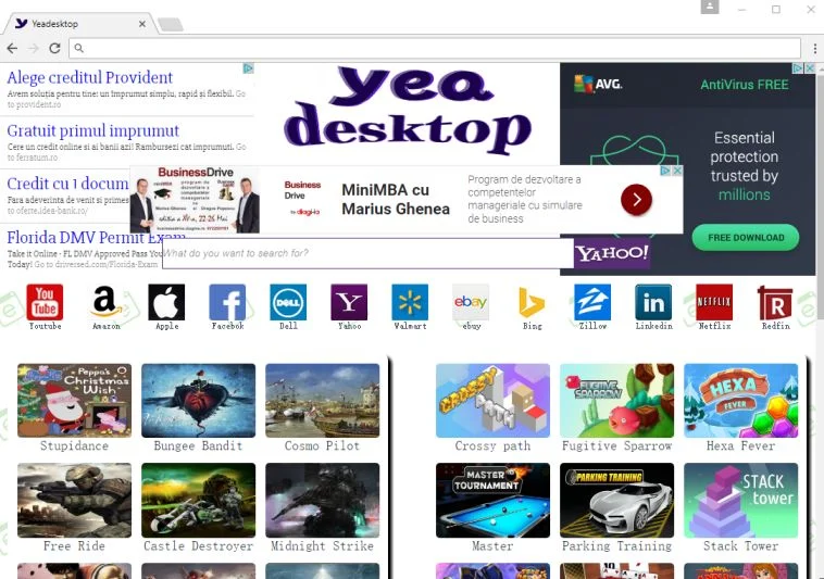 yeadesktop.com virus