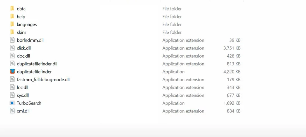Image: DuplicateFinder malware