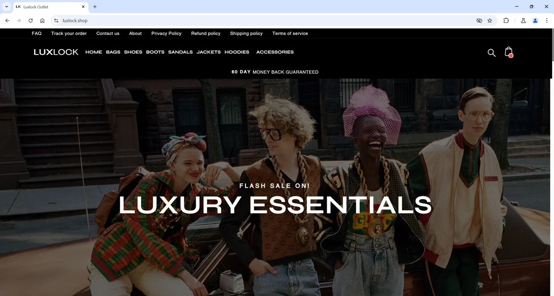 Luxlock.shop Review: Real Store or A Scam? Read This 1 Luxlock.shop scam