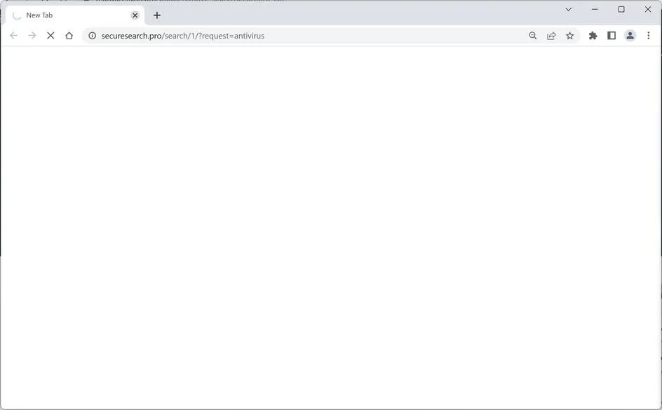 Remove SecureSearch.Pro Redirect (Virus Removal Guide) 1 Image: SecureSearch.pro browser redirect