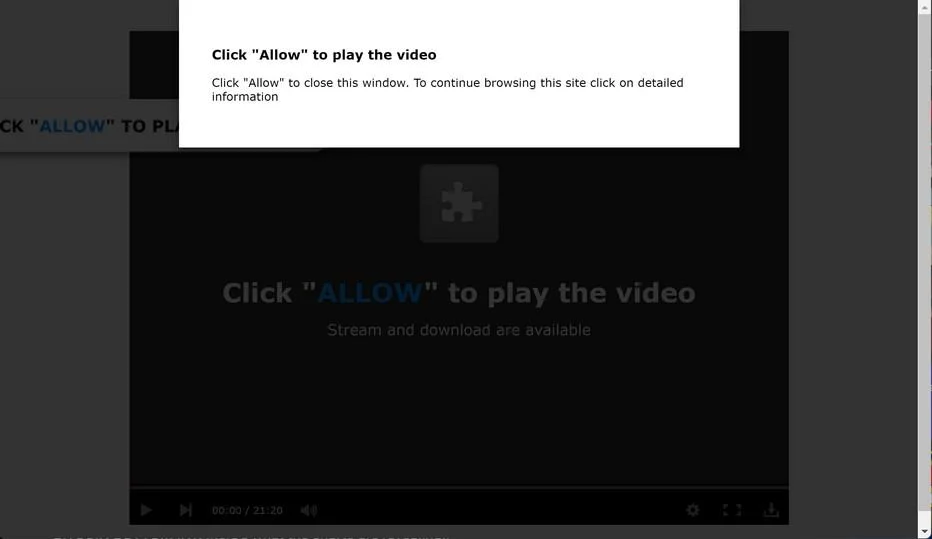Image: Chrome browser is redirected to Gossip-incoming-news.com