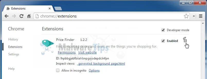 [Image: Price Finder Chrome extension]