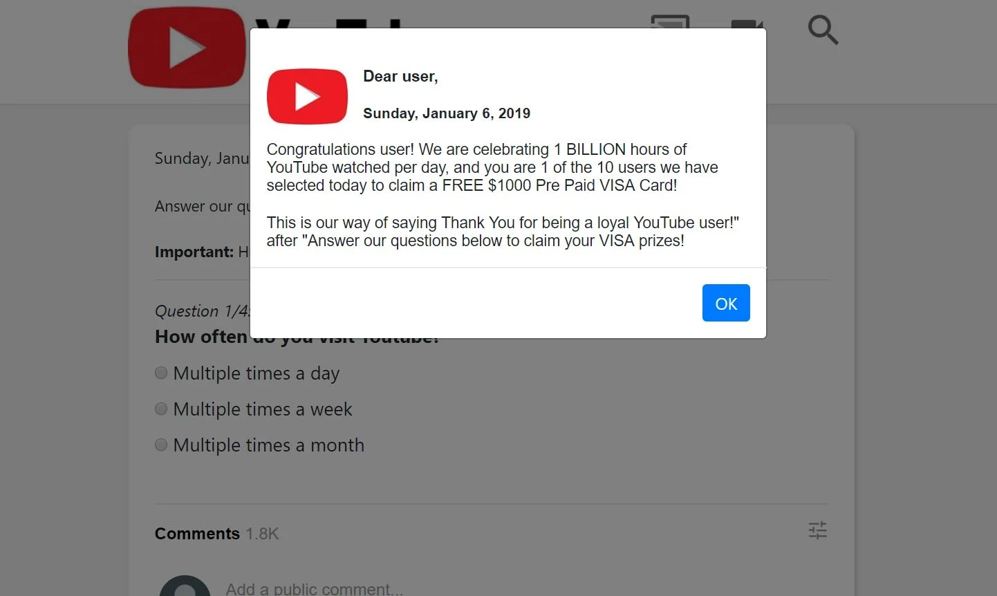 How to remove Deligentlychirm.club pop-up ads (Survey Scam) 1 deligentlychirm.club scam