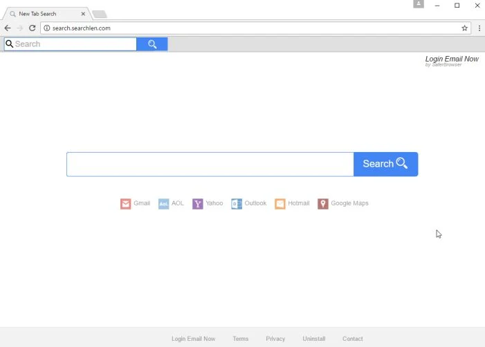 Login Email Now by SaferBrowser virus