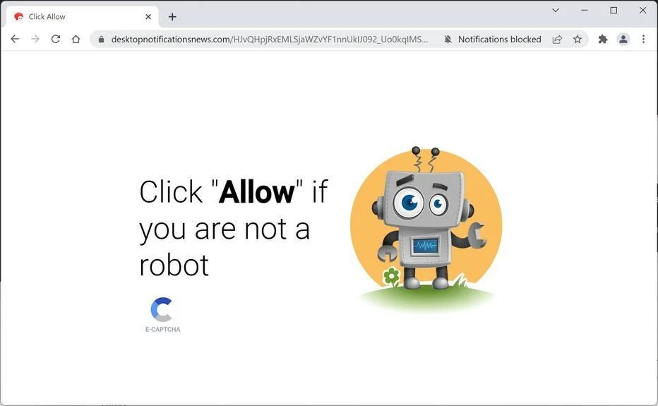 Remove Desktopnotificationsnews.com Pop-up Ads (Virus Removal Guide) 1 Image: Chrome browser is redirected to Desktopnotificationsnews.com