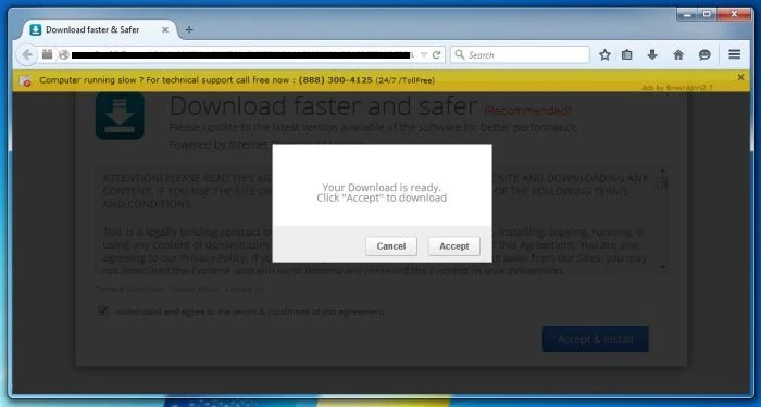 Download faster and safer virus