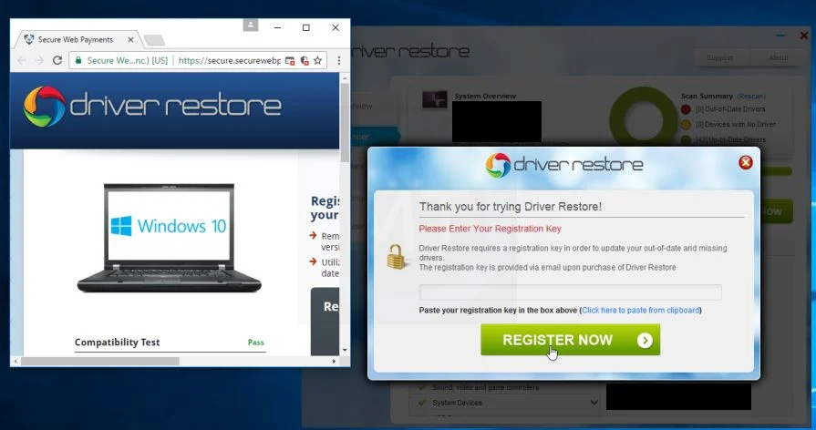 Driver Restore malware