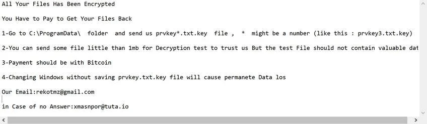 [end_3ncrypt@tutanota.com][ID].end ransomware