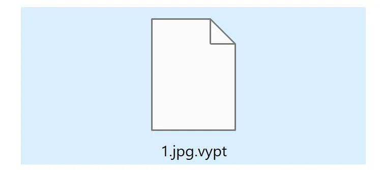 Image: VYPT Files Encrypted