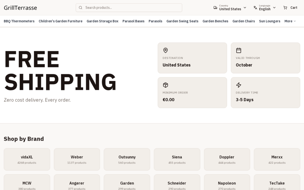 Grillterrasse.com EXPOSED - Shopping Scam or Legit? Key Findings 1 Grillterrasse.com scam