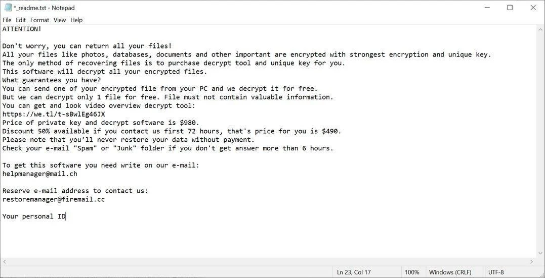 How to remove COVM ransomware (Virus Removal Guide) 1 Image: COVM ransomware