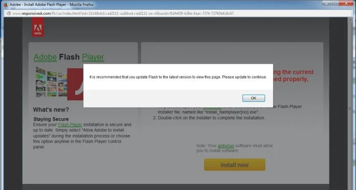 Responsivesk.com virus