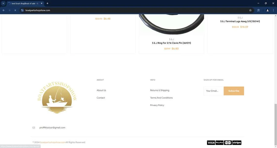Boatpartsshopshow.com Scam Warning - Read This First 1 Boatpartsshopshow.com scam