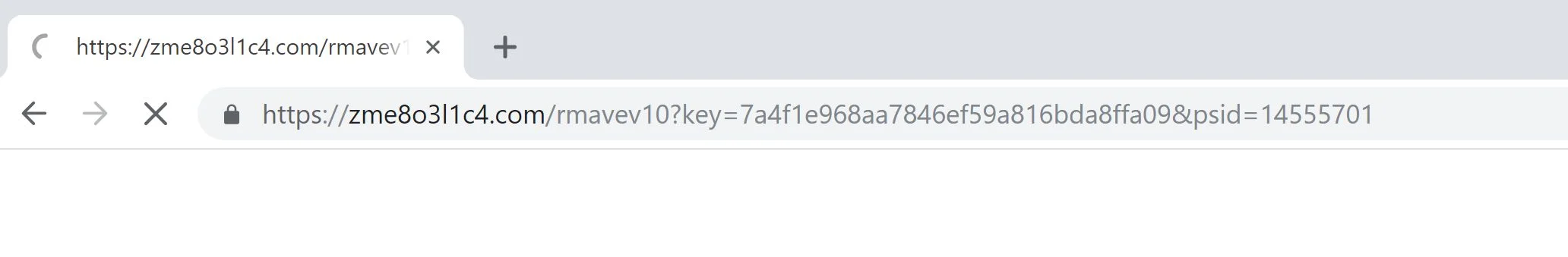 zme8o3l1c4.com redirect virus
