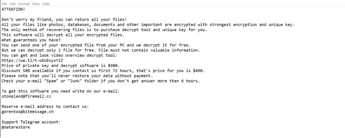 How to remove NERAS ransomware (Virus Removal Guide) 1 Neras ransomware