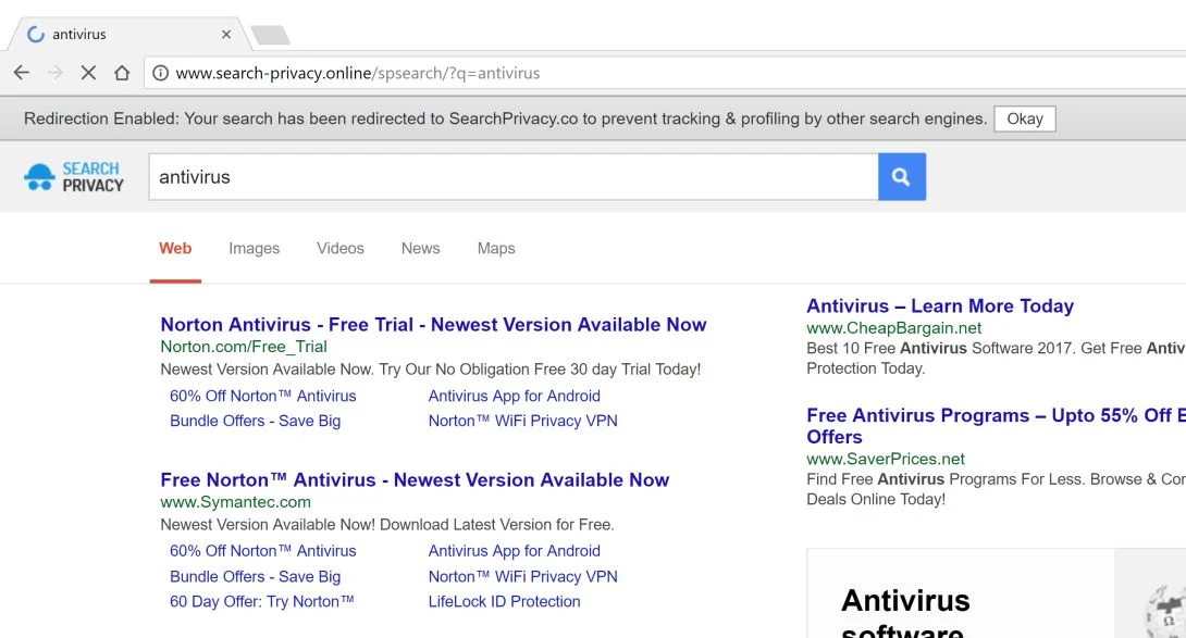 How to remove Search-privacy.online redirect (Virus Removal Guide) 1 search-privacy.online redirect virus