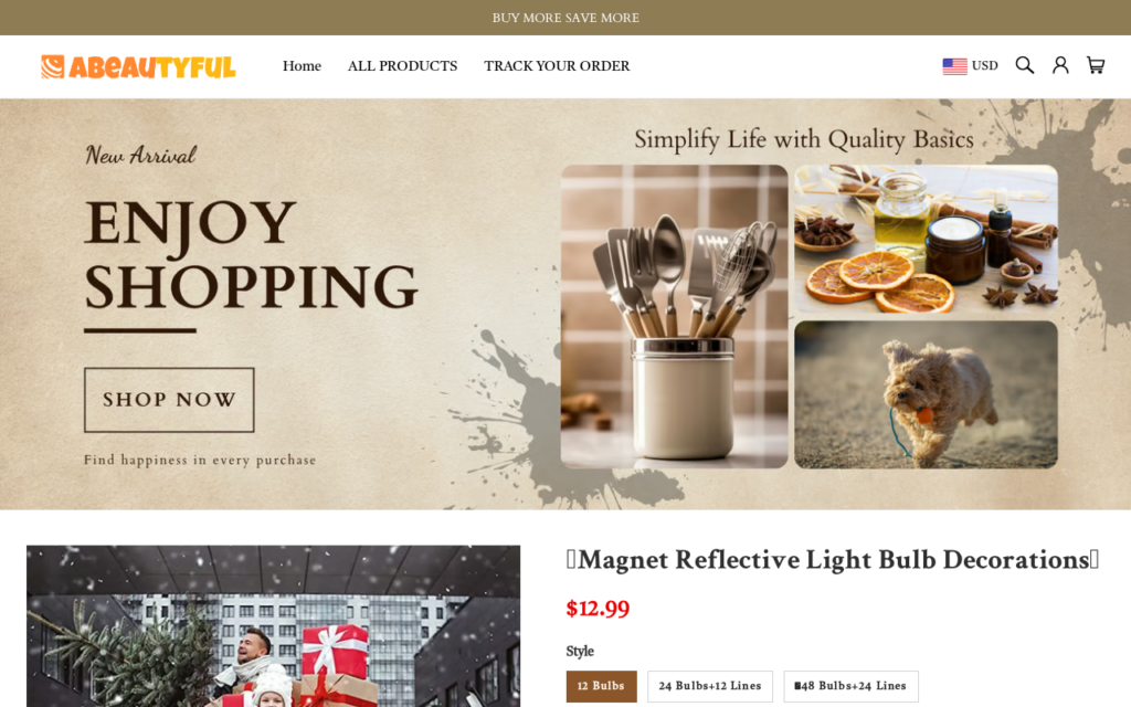 Abeautyful.com scam