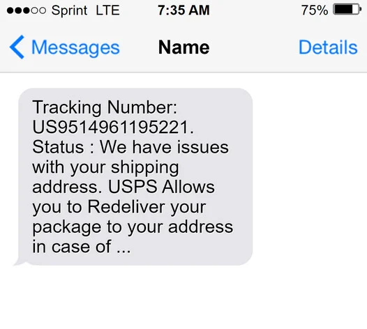 US9514961195221 Your Package Cannot Be Delivered Scam 1 USPS Scam 2