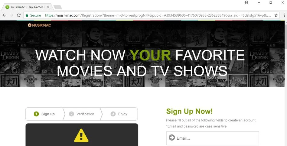 musikmac.com redirect virus
