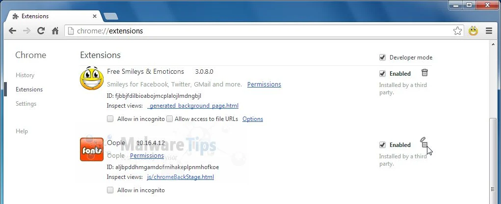 [Image: Oople Toolbar Chrome extension]
