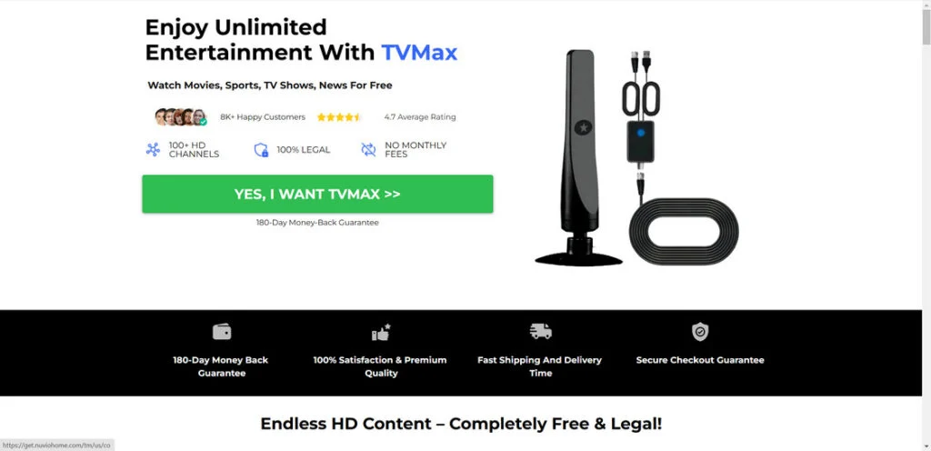 TVMax Antenna - Scam or Legit? Read This Before Buying It 1 2 4