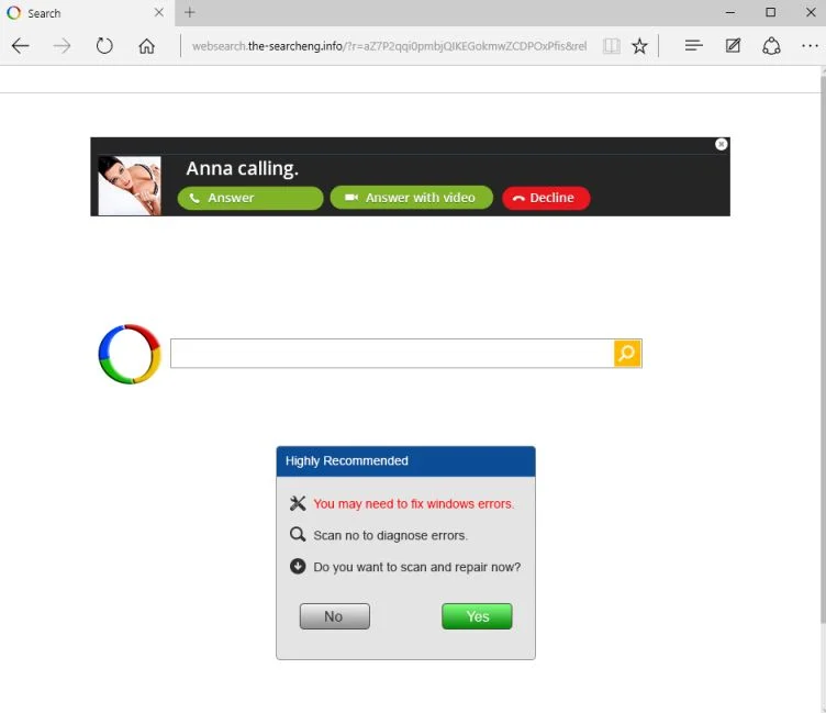 Websearch.the-searcheng.info redirect Websearch.the-searcheng.info virus