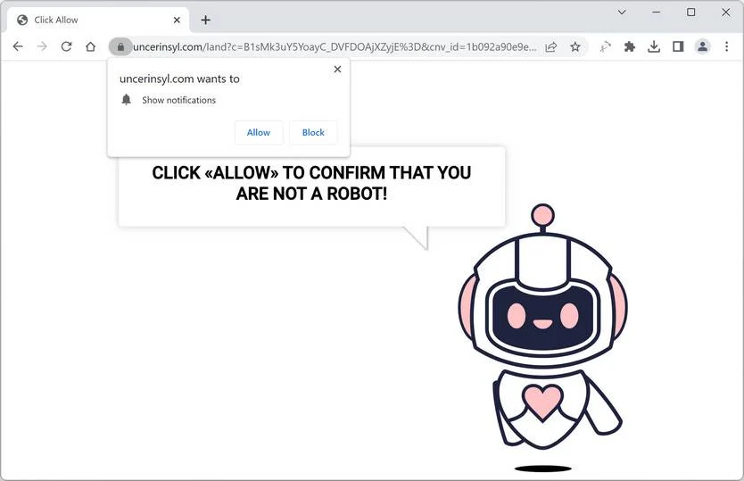 Uncerinsyl.com ad