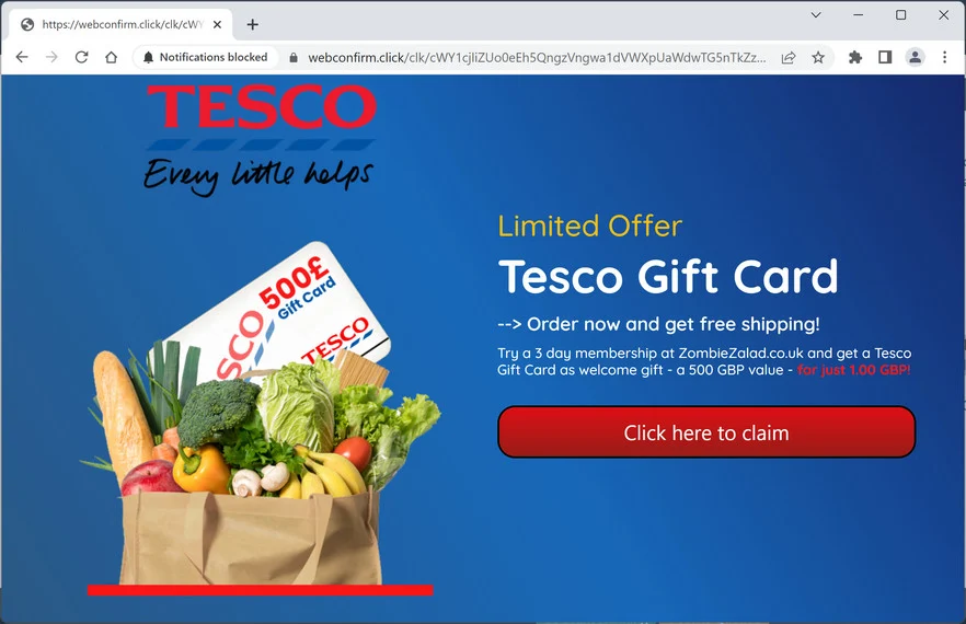 Image: Webconfirm.click Ads