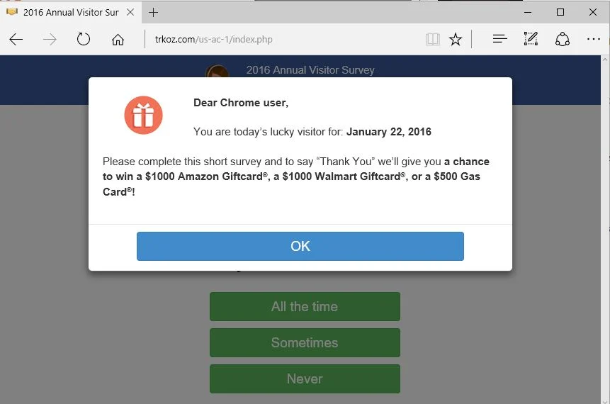 Trkoz.com Adware