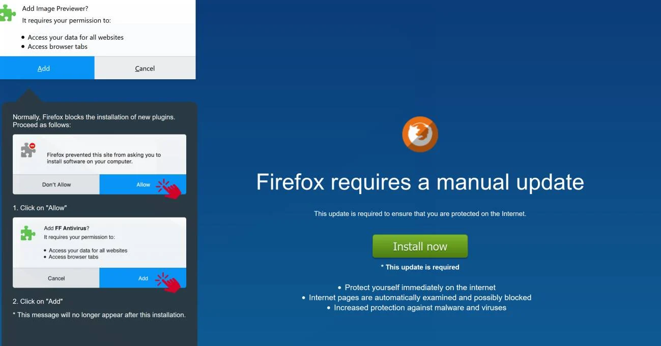 Image Previewer by guardwebext.xyz scam