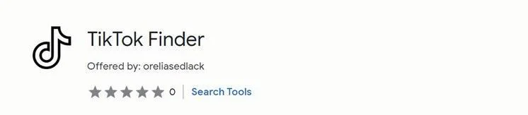 Remove TikTok Finder Browser Extension (Virus Removal Guide) 1 Image: TikTok Finder Chrome extension