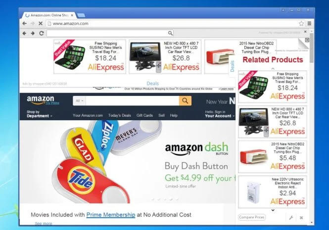 Zip Arcade adware
