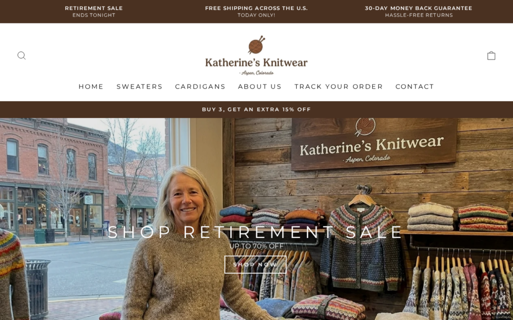 Katherines-knitwear.com scam