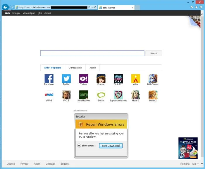 search.delta-homes.com virus