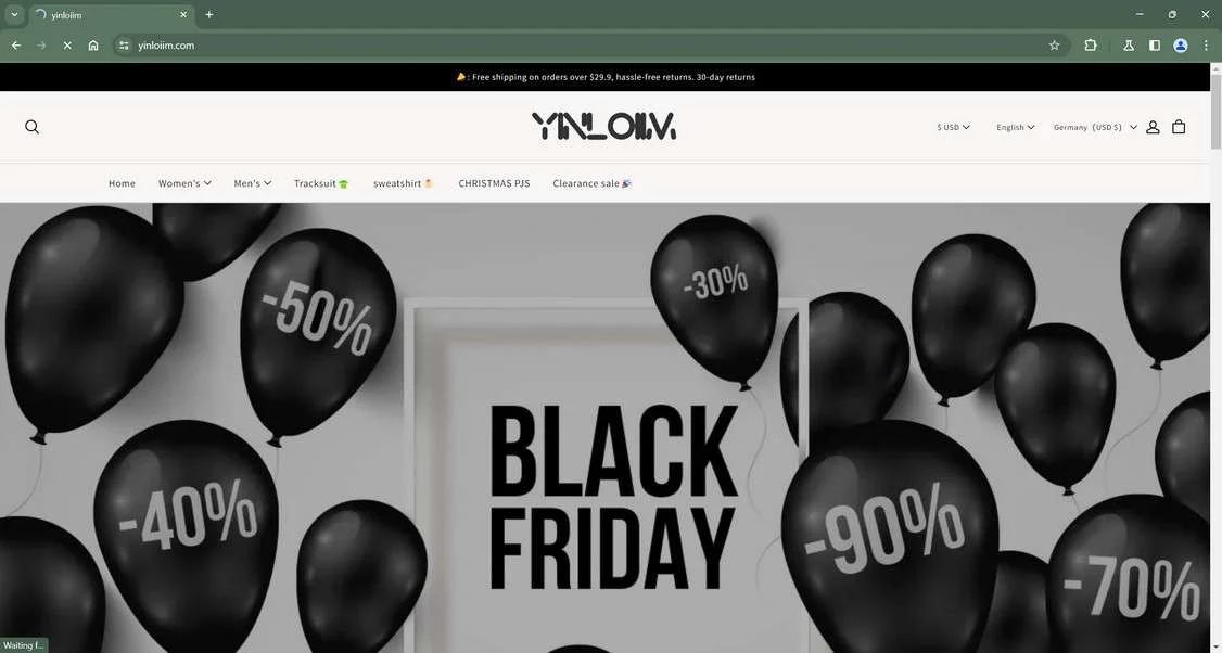 Yinloiim.com Scam Store - Fraudulent Shop Alert 1 Yinloiim.com scam